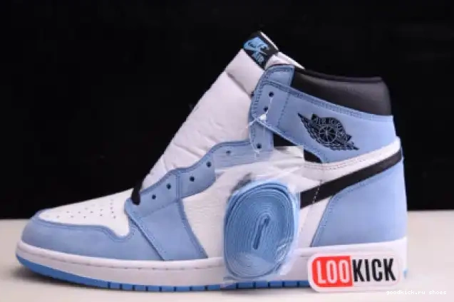 Cheap 1 555088-134 RETRO AIR HIGH BLACK UNIVERSITY WHITE BLUE JORDAN 0511
